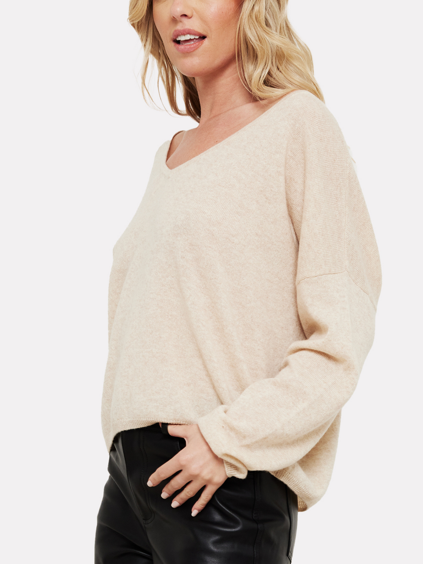 Rosa Reversible Cashmere Jumper