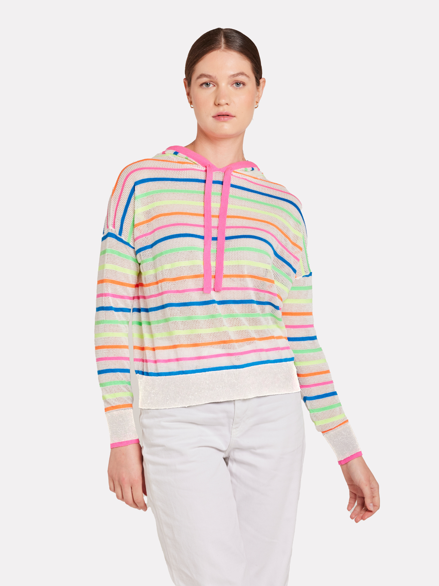Rainbow Stripe Hoodie