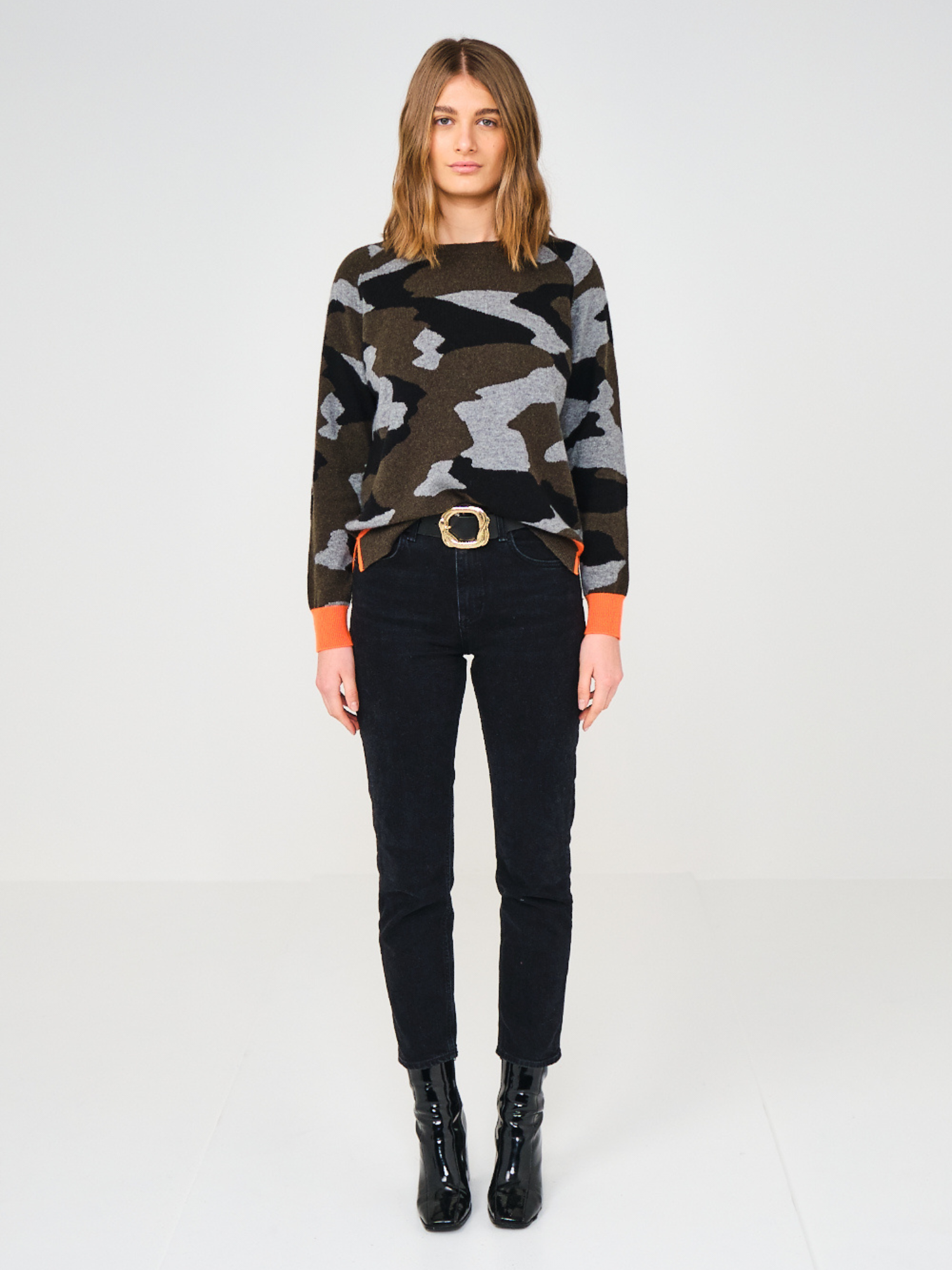 Cool Camo Cashmere Jumper