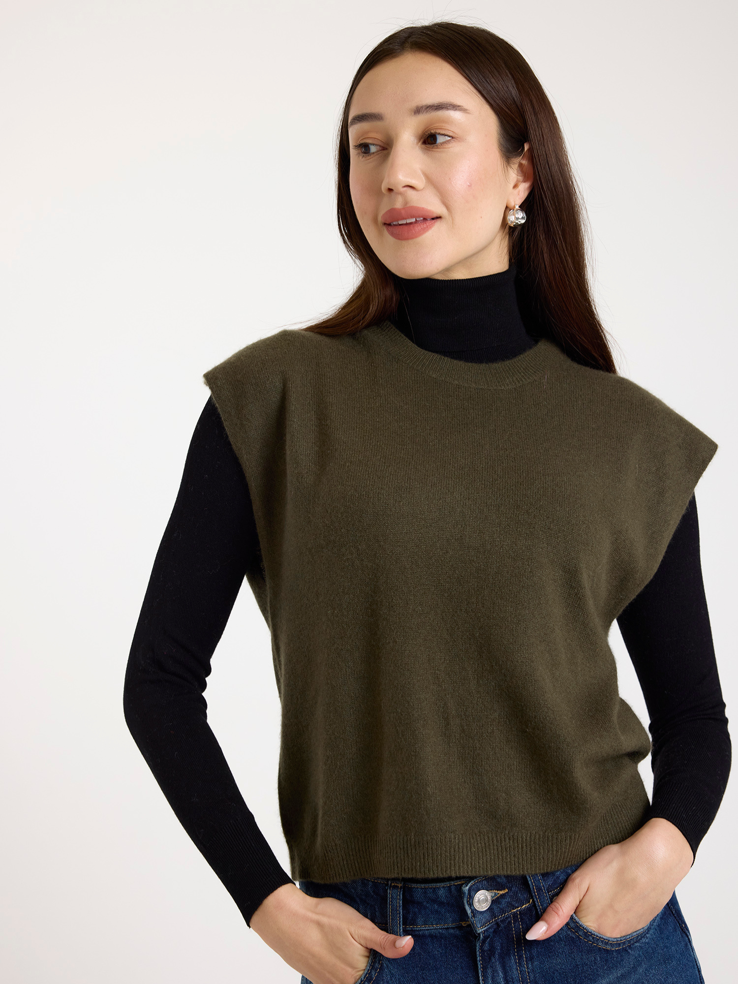Tabby Cashmere Tank