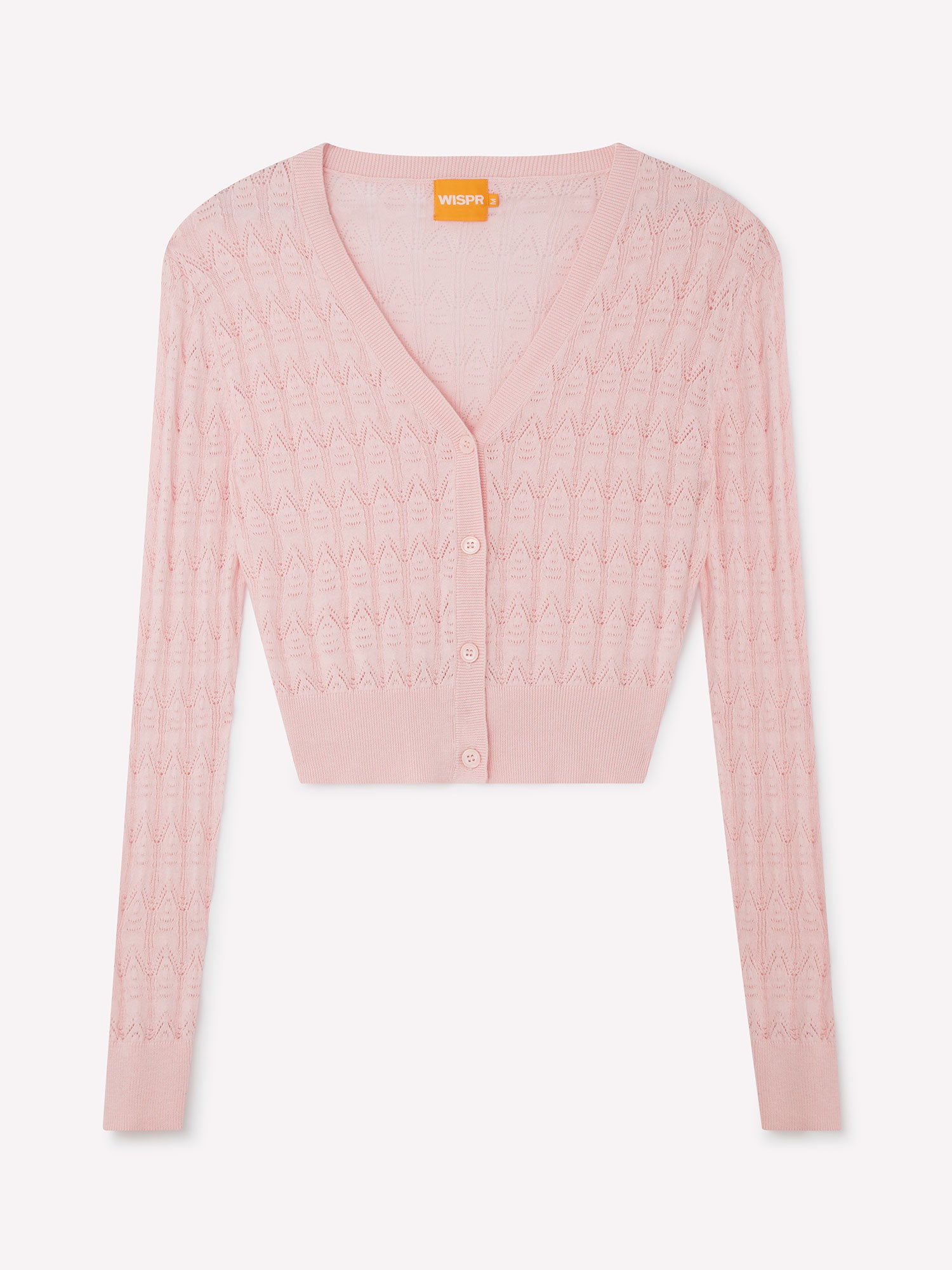 Pointelle Penny V Cardigan