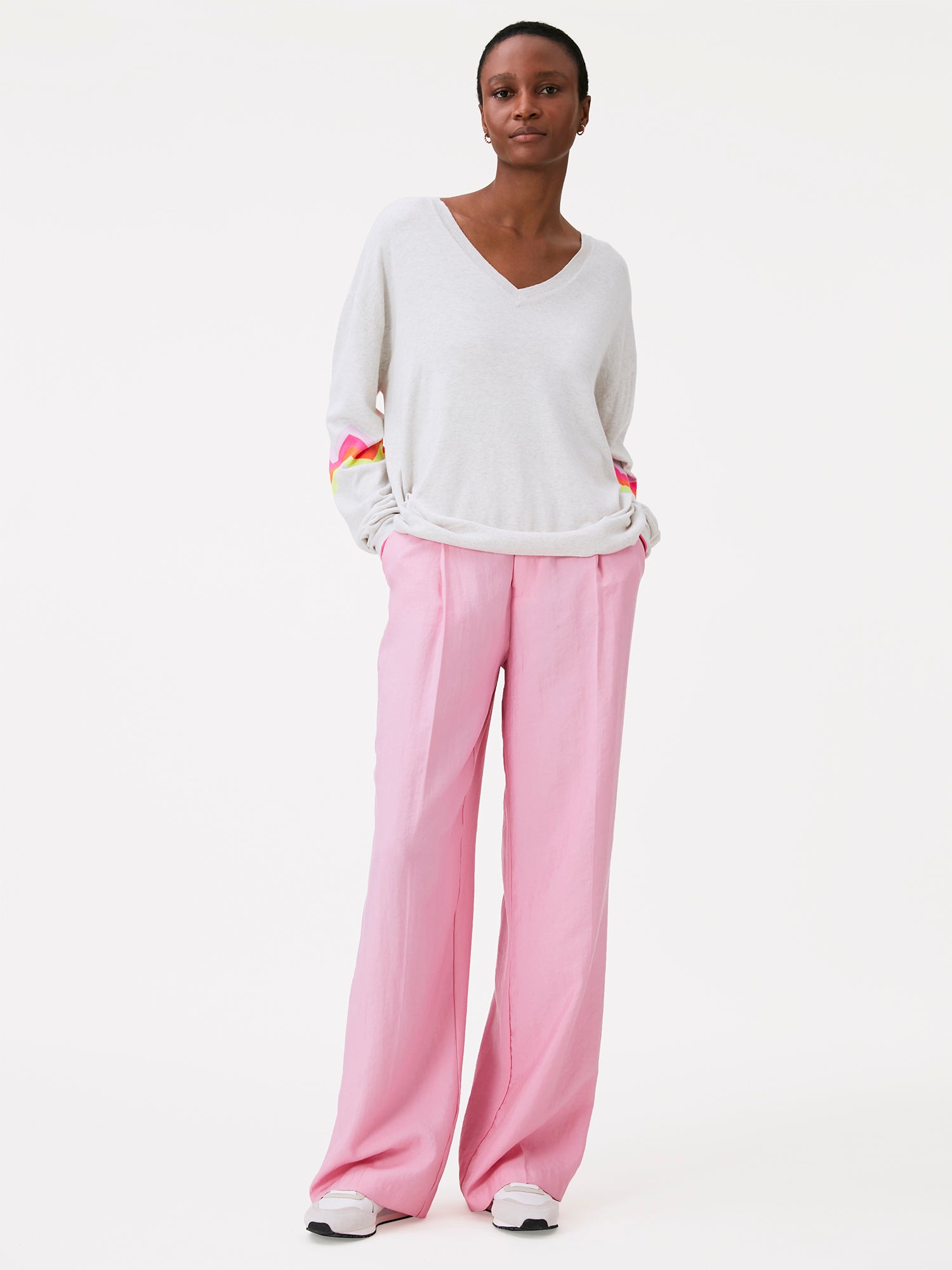 Brodie Cashmere Miss Phoebe Silver Haze Jumper main image 0
