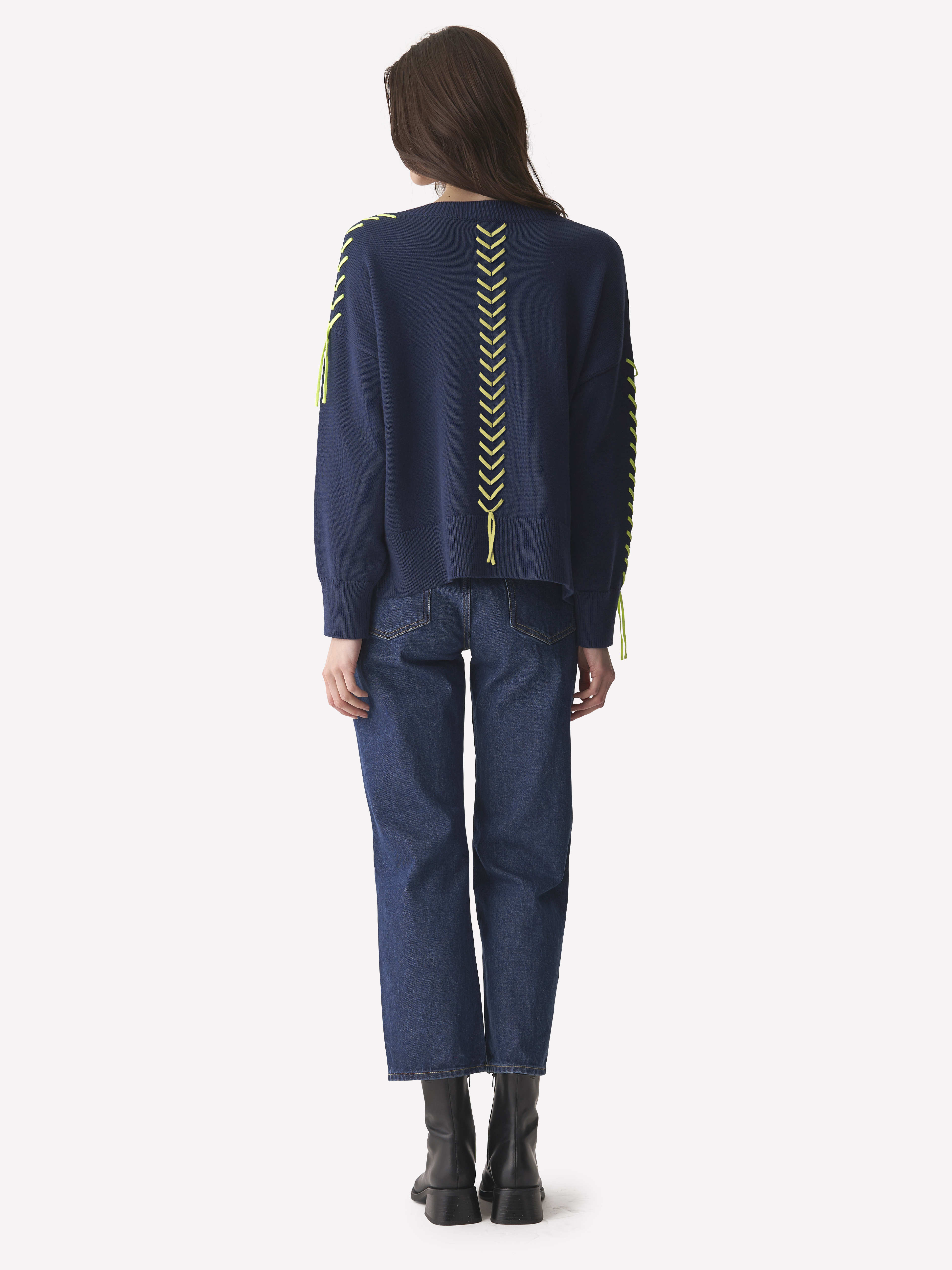 PRESLEY PLAIT CARDI