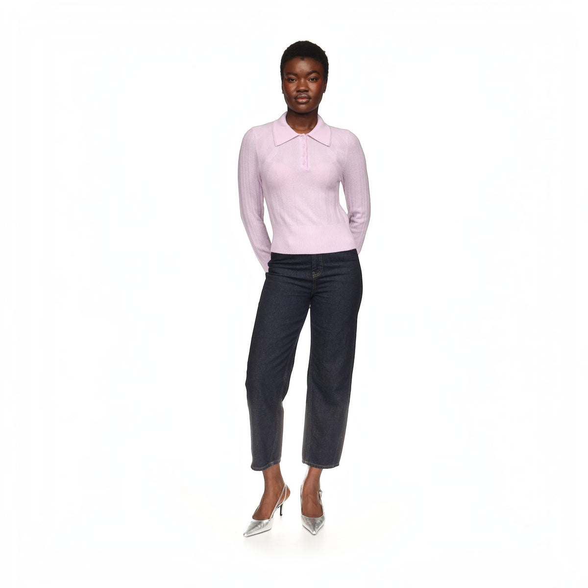 SLIM FIT RIB POLO