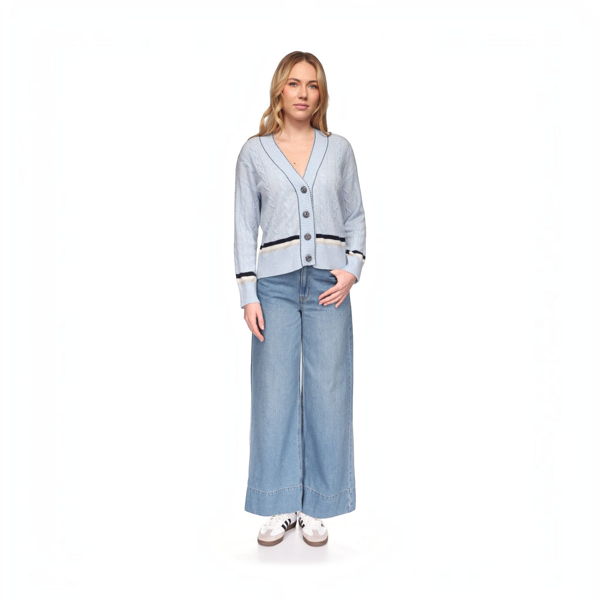 VARSITY CABLE CARDI
