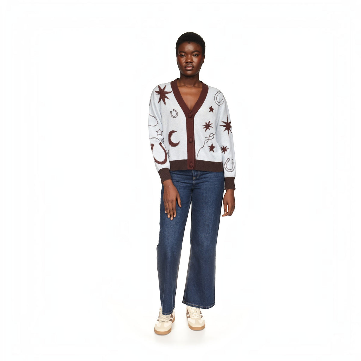 EQUESTRIAN MOTIF CARDI